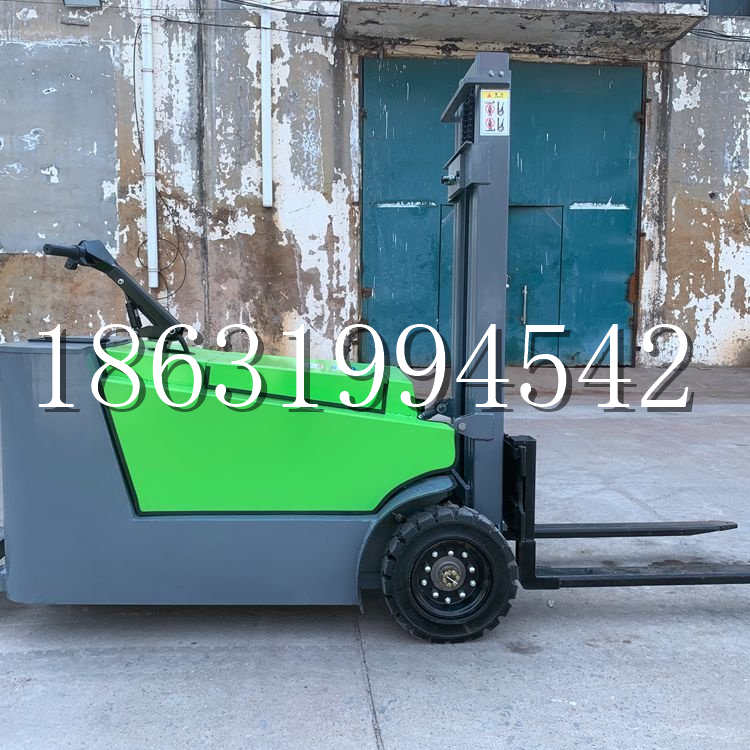 道县小型电动叉车1吨2吨步行站驾式电瓶堆高充电装卸车液压升降车铲车